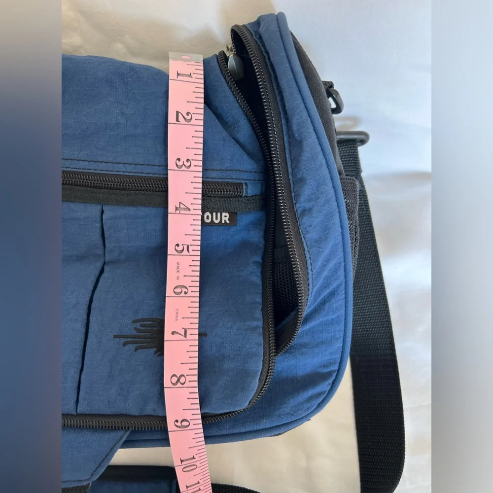 Blue Tour Messenger Bag